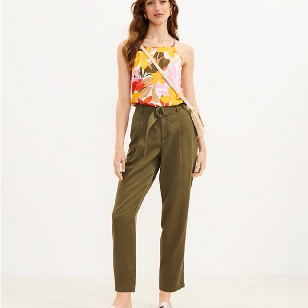 Belted Emory Taper Pants